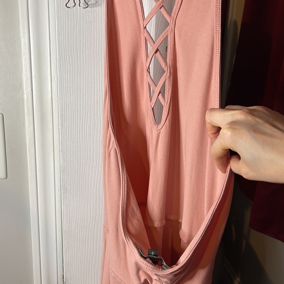 Light pink dress from Express worn once. - Picture 4 of 5
